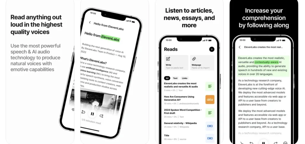 ElevenLabs Reader ile Okuyucularınıza Unutulmaz Bir Sesli İçerik Deneyimi Sunun!