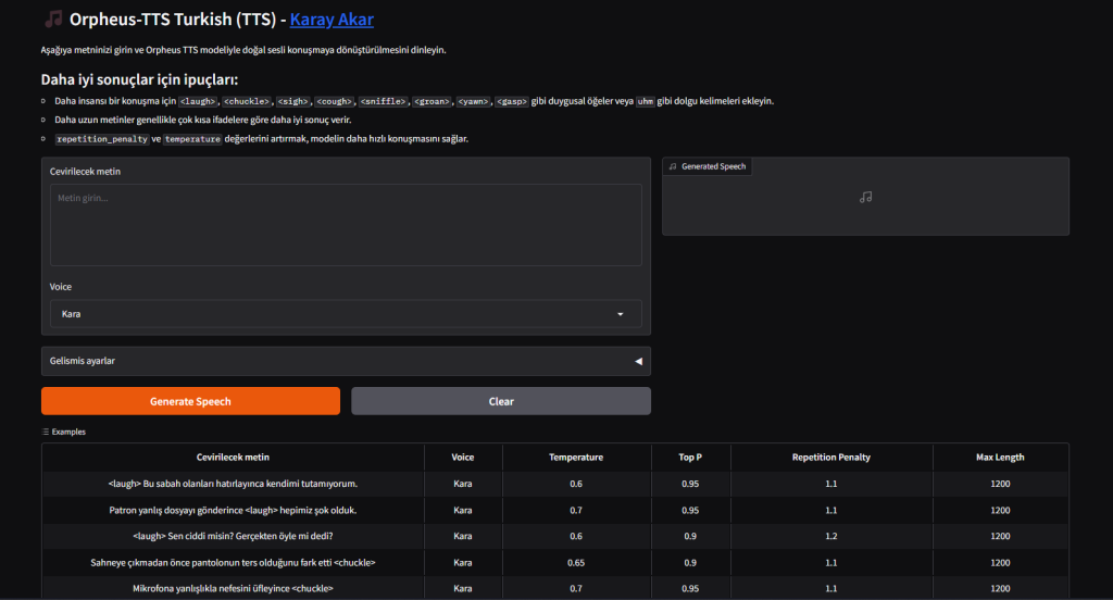Yerli AI Modeli Orpheus-TTS Duyuruldu!