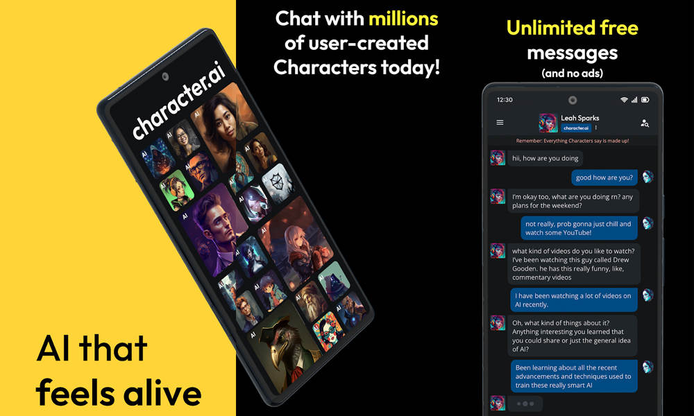 Yapay Zeka ile Karakter Oluşturma Siteleri