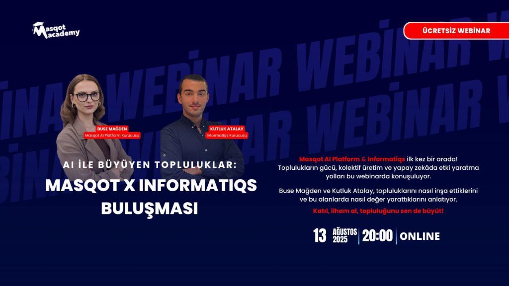 AI ile Büyüyen Topluluklar: Masqot x Informatiqs Buluşması